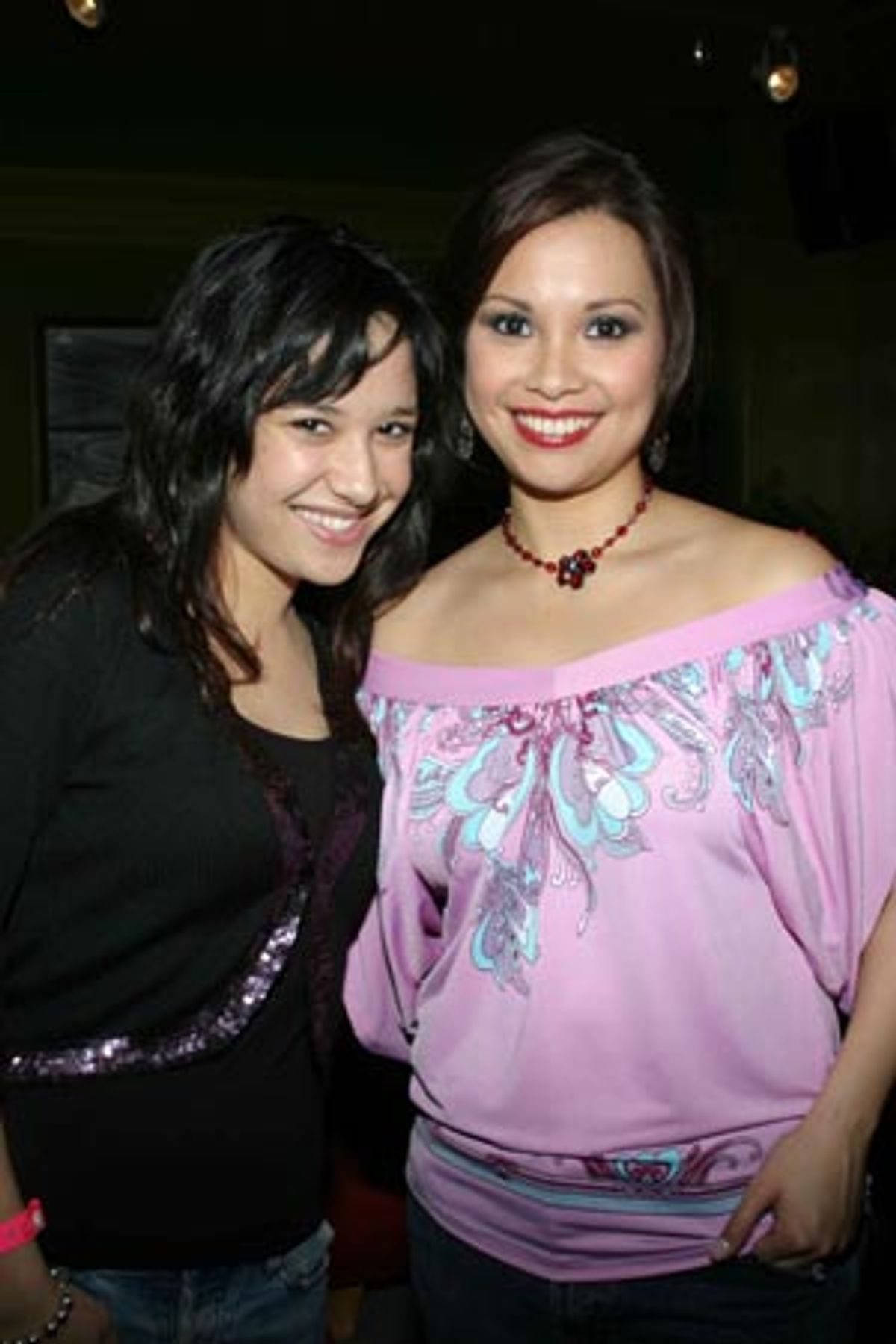 Lea and fellow performer, Disney's Lalaine at 